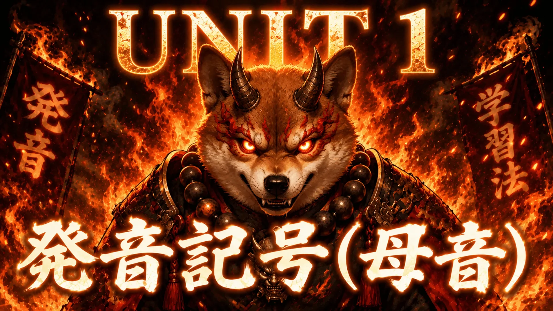 鬼キャン UNIT 1 母音